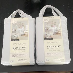 Rachel Zoe Lofted Dorm Bed Bedskirt